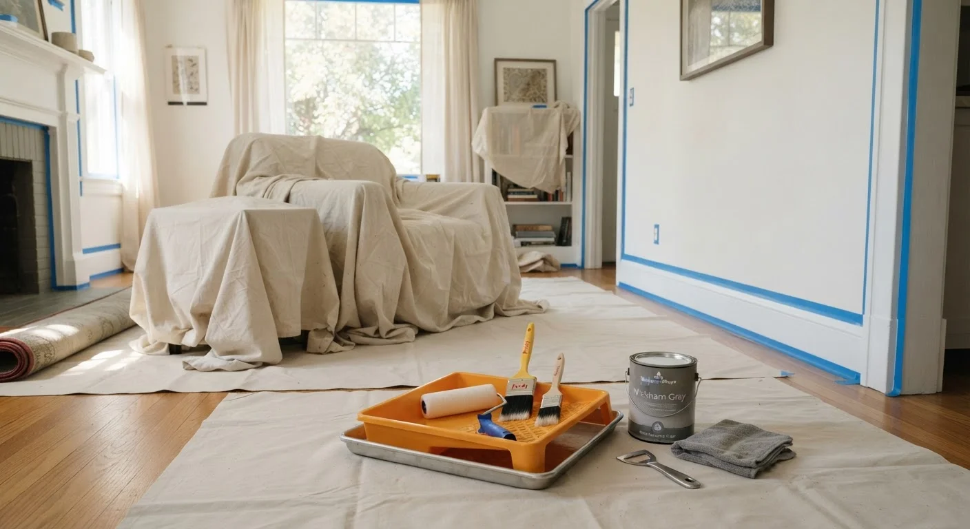 Before You Repaint a Room: A Preparation Checklist