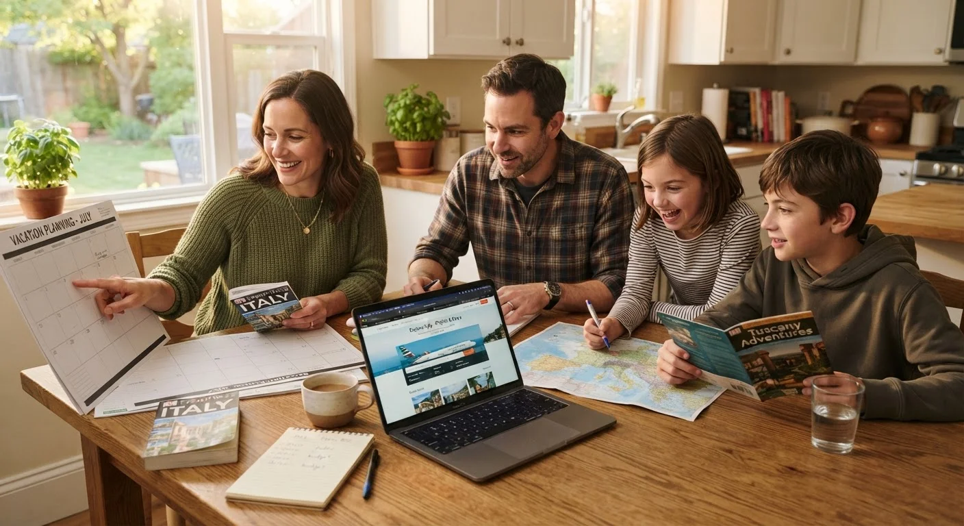 Booking a Family Vacation Too Early (Or Too Late)