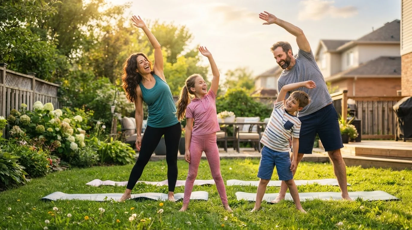 Building a Family Fitness Routine Without a Gym Membership