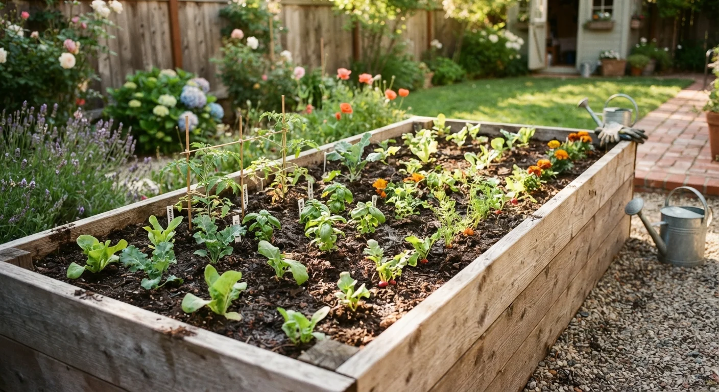 Raised Bed Gardening on a Tight Budget