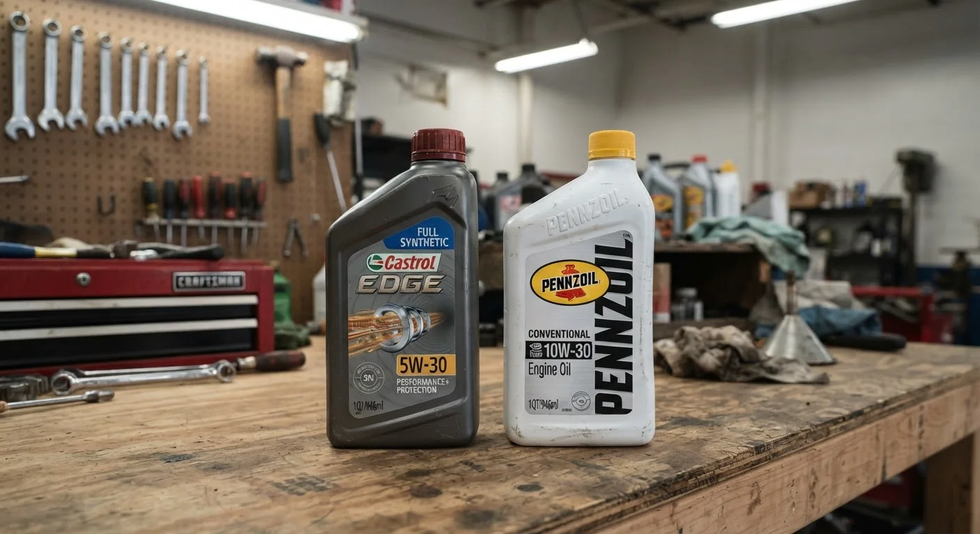 Synthetic vs. Conventional Motor Oil for Everyday Drivers